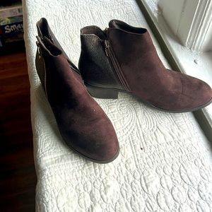 Gc brand brown bootie size 8.5